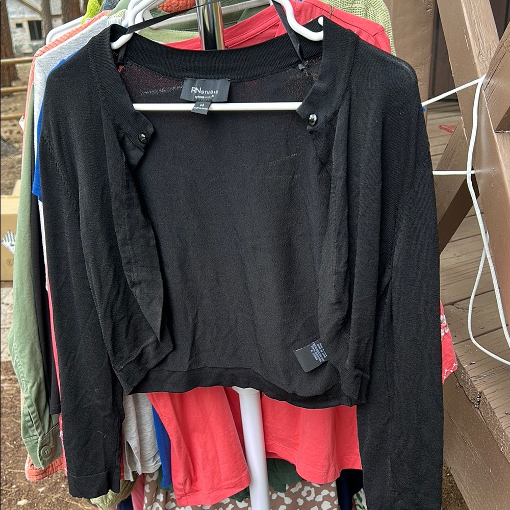 Ronni Nicole Black Cardigan